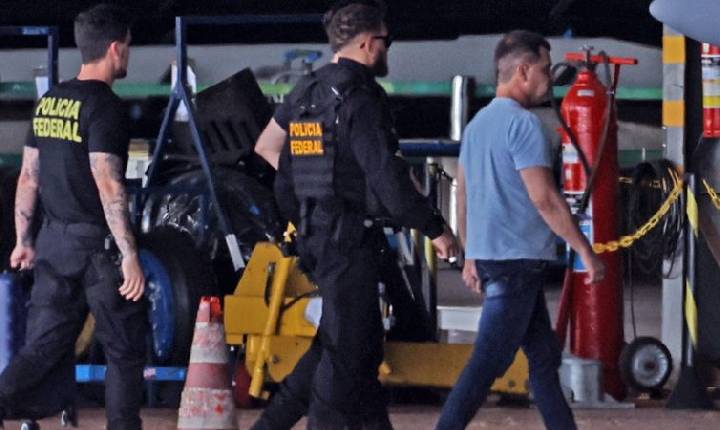 Silvinei Vasques chega a Brasília e ficará preso na Papuda 