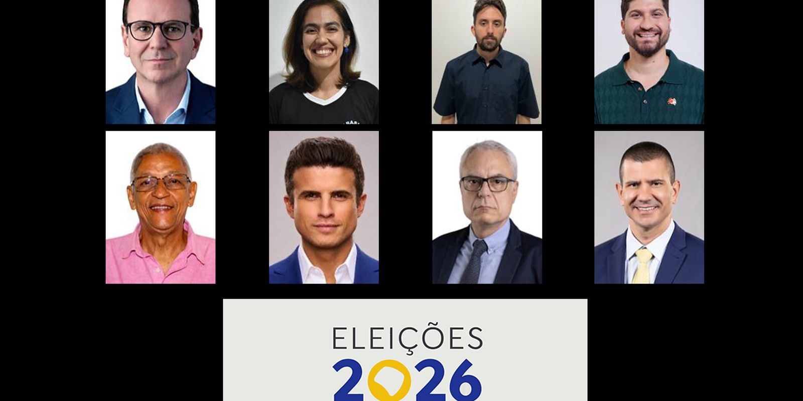 Eleições 2026: conheça os candidatos a governador do Rio de Janeiro