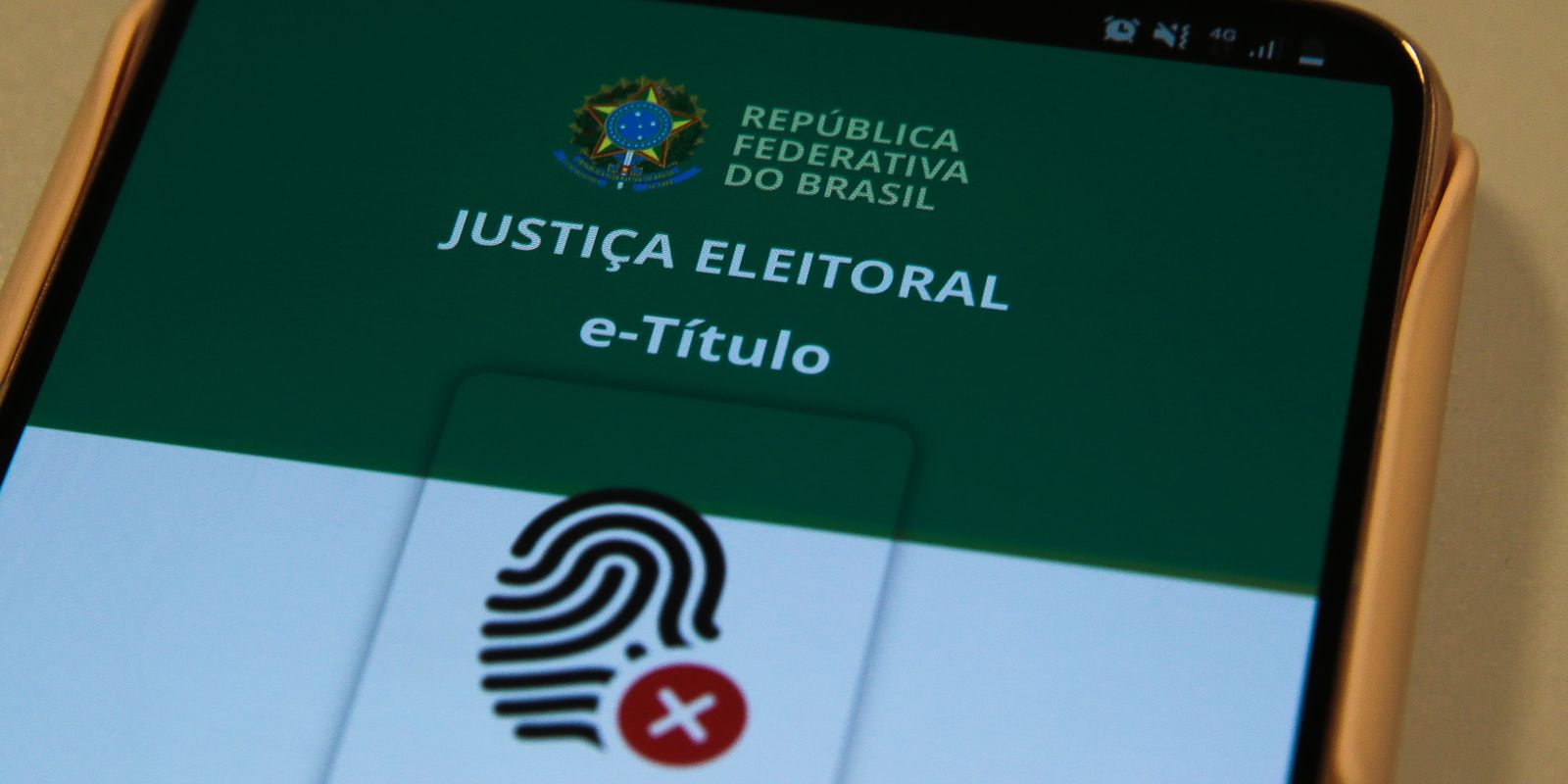 Eleitores poderão usar o e-Título nas eleições 2026