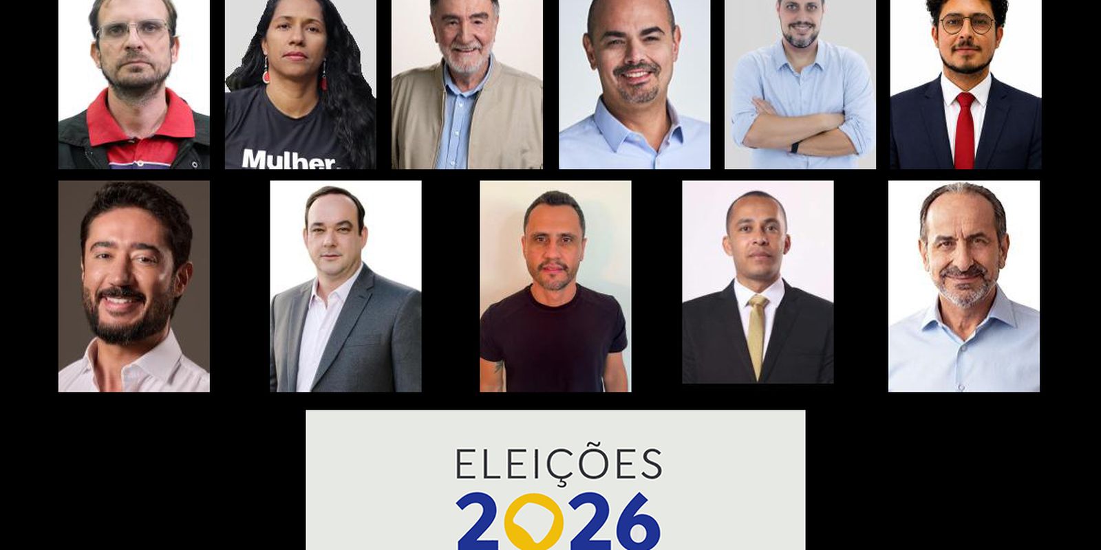 Conheça os 11 candidatos ao governo de Minas Gerais para as próximas eleições