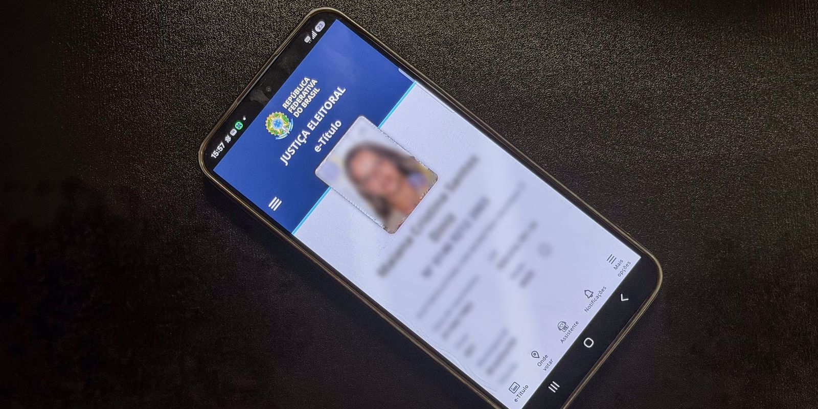 Como fazer a justificativa eleitoral pelo celular nas Eleições 2026