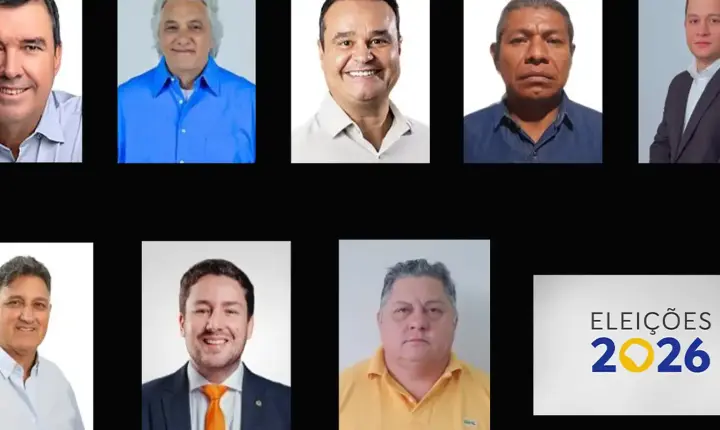 Oito disputam o governo de Mato Grosso do Sul nas eleições de 2026